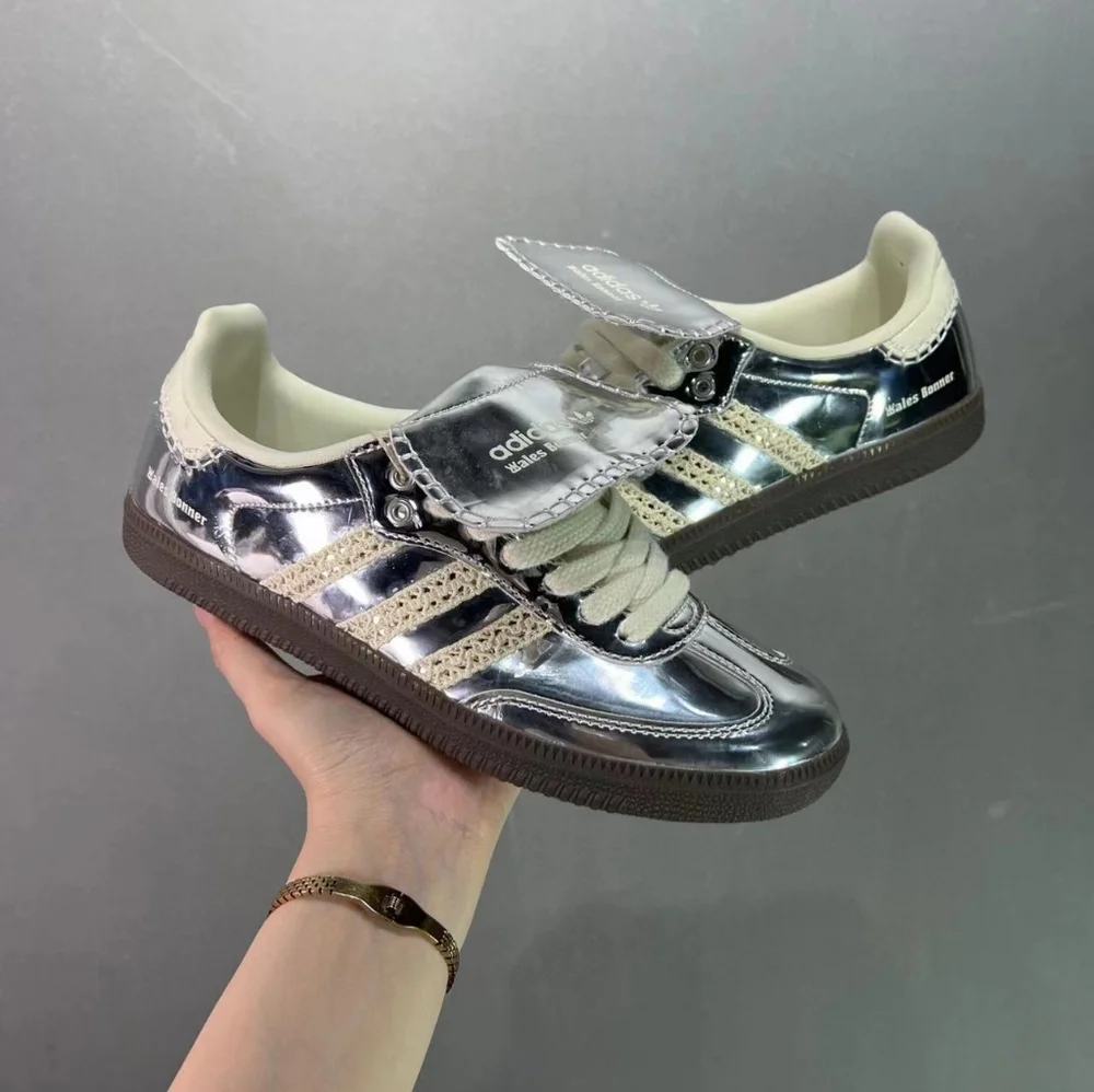 adidas gazelle silver green womens adidas Samba Wales Bonner Silver – Holy Ground main image 1